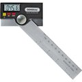 General Tools Digital Protractor with Thumb Nut, 0 to 180 deg, Stainless Steel 1702